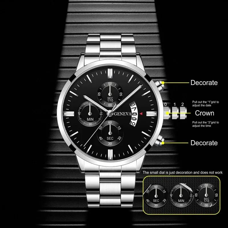 VANGUARD - Généva Noir Chrono