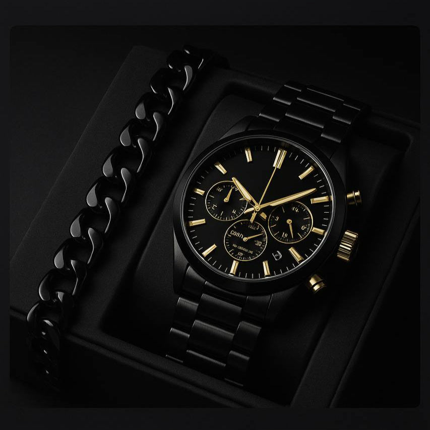 VANGUARD - Généva Noir Chrono