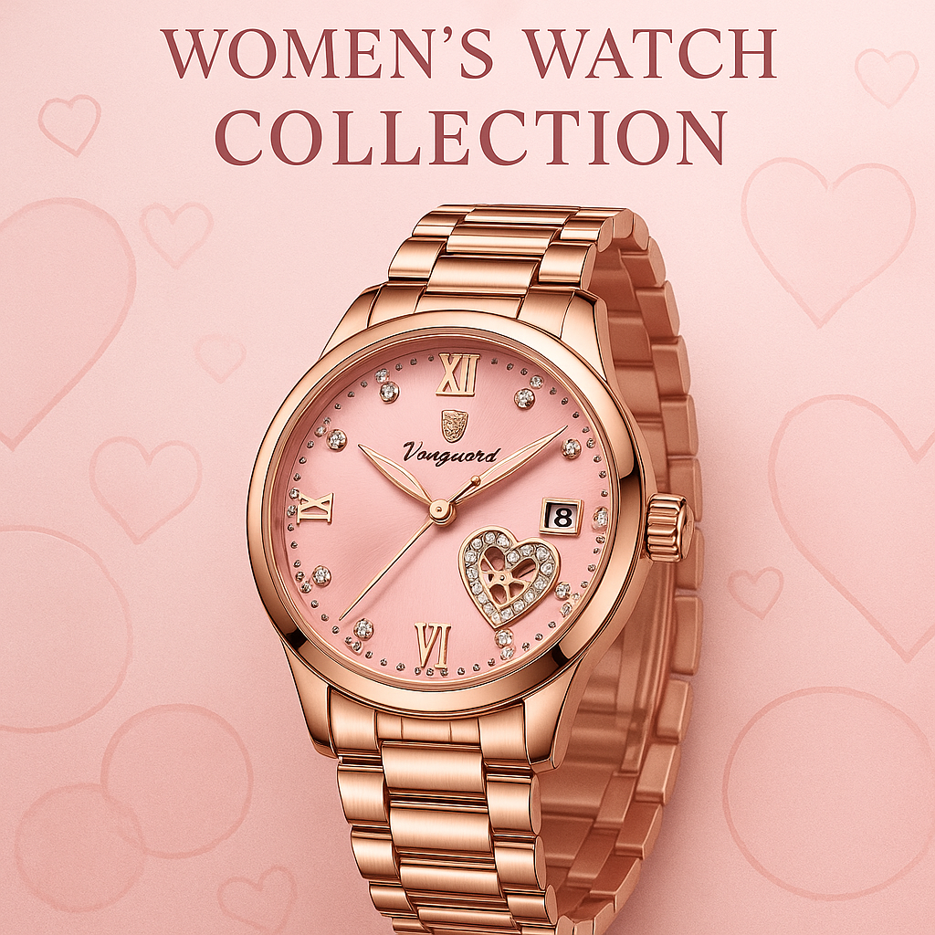 Elegant women's watch collection